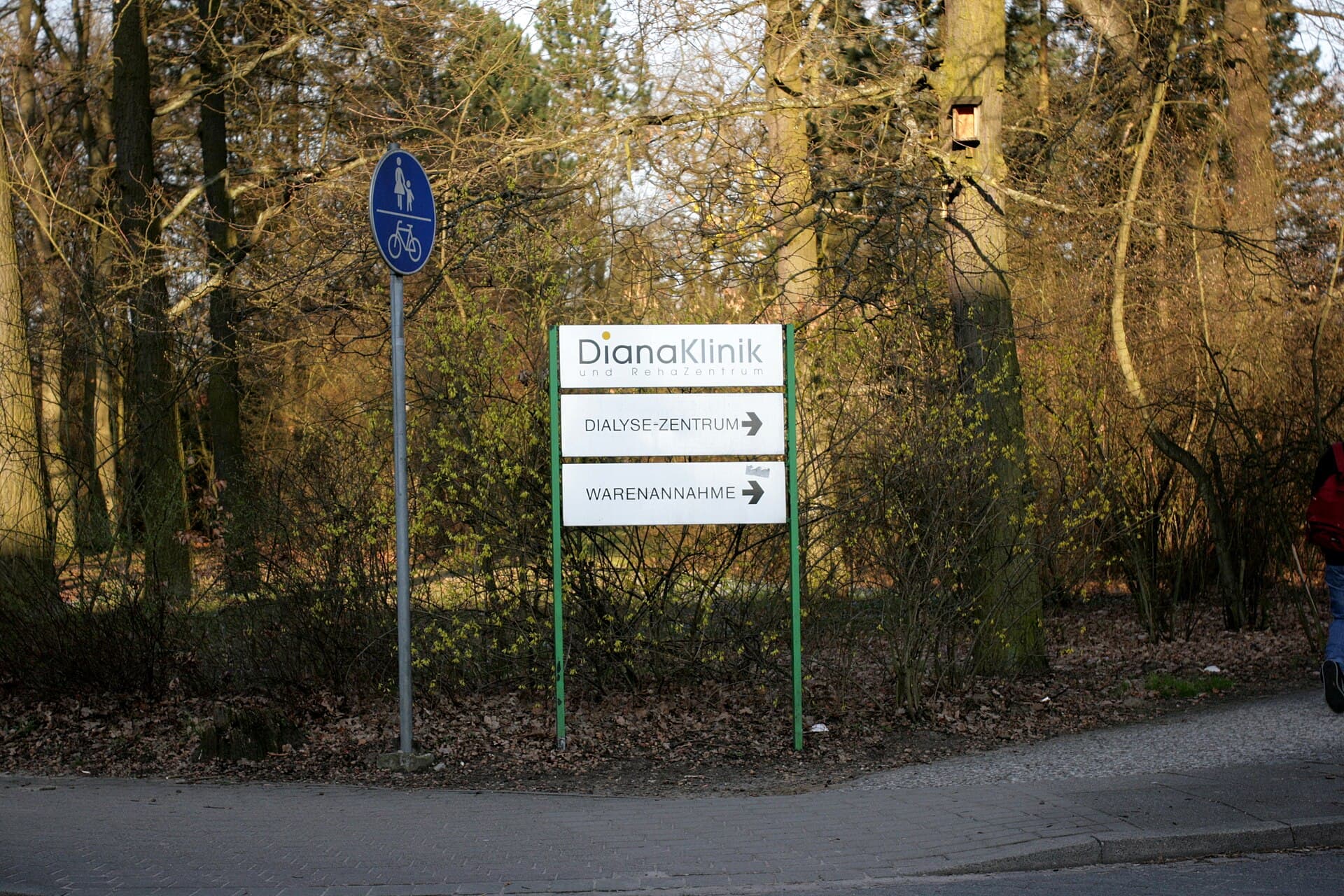 Außenansicht: Diana Klinik