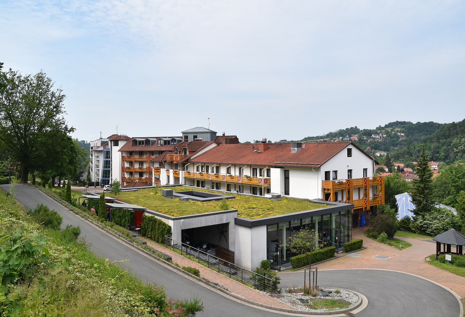 Außenansicht: Kirchberg-Klinik
