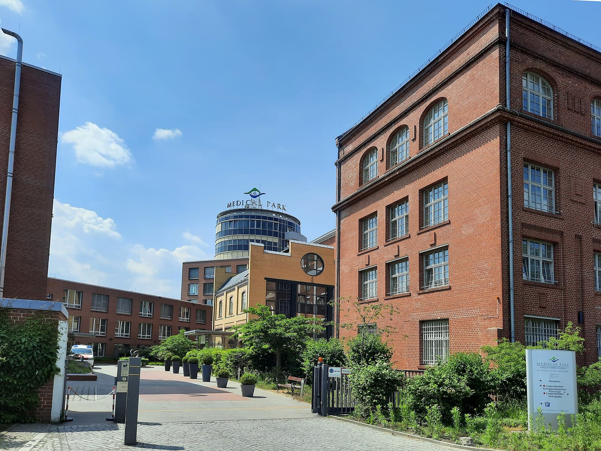 Außenansicht: Medical Park Berlin Humboldtmühle