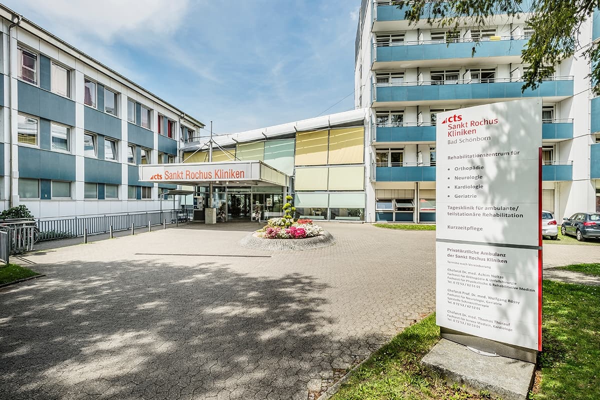 Außenansicht: Sankt Rochus Kliniken